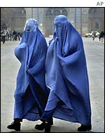 Muslim women in Afghanistan