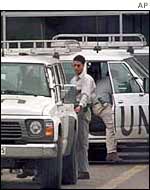 UN Inspectors in Baghdad in 1998
