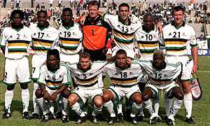 The South African team 