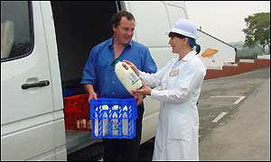 Milk delivery