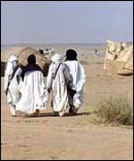Nomads in Niger desert