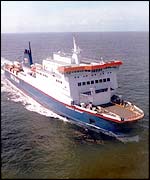 P & O Stena Line ferry