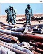 Destruction of Iraqi chemical weapons