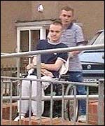 Mark Breslin and Scott in wheelchair