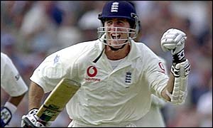 Michael Vaughan helps England to a commanding total on the first day at The Oval