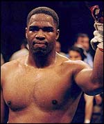 Chris Byrd in action