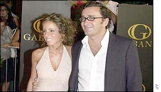 Ana Aznar and husband-to-be Alejandro Agag