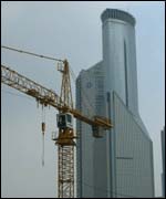 Crane in Pudong