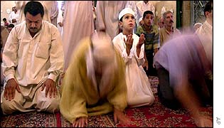 Prayers in Baghdad