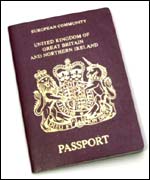 British European Union passport