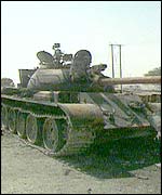 Iraqi tank