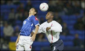 Yugoslavia make most of the chances in the first- half 