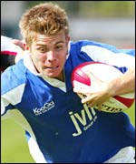 Bridgend wing Richard Mustoe