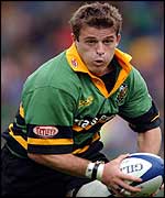 Oriol Ripol takes on the Newcastle defence