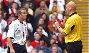 Bowyer crossed for Alan Smith to give England a first-half lead