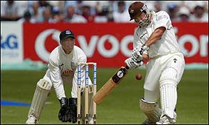 Surrey captain Adam Hollioake