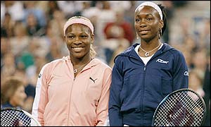 Serena and Venus have played each other three times in Grand Slam finals this year 