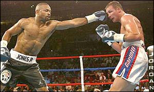 Jones was simply too good for his British opponent 