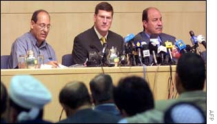 Scott Ritter at the Iraqi parliament