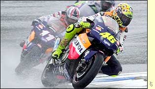Valentino Rossi leads the standings by a massive 89 points