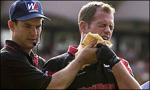 Saracens captain Kyran Bracken