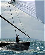 The bowman rules the front of the boat