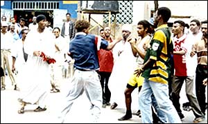 Kenya party supporters (Pic: East African Standard)