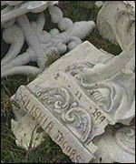 The grave of Alishia Jacobs