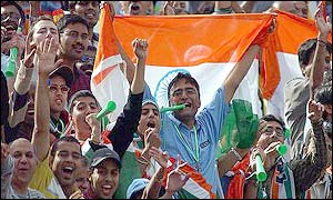 Indian fans at The Oval