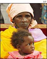 Safiya Husseini and her daughter