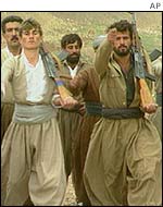 Kurdish fighters