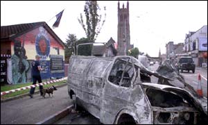 There has been months of violence in east Belfast