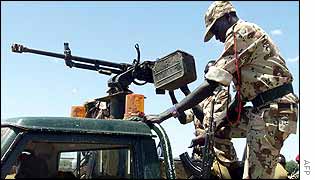 SPLA anti-aircraft gun