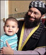 Ibrahim Mogra and his son Rukanah