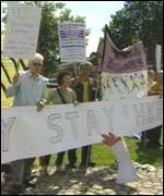 Ahmadi demonstration