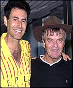  Uri Geller and Tony Blackburn