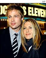 Brad Pitt and Jennifer Aniston