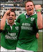 Rob Henderson (left) hears the hotel has a microwave