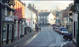Ruthin town centre