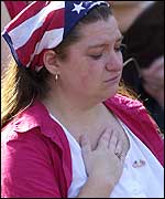Woman crying