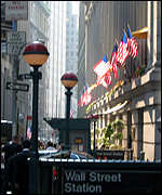 Flags on Wall Street