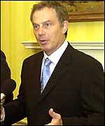 Prime Minister Tony Blair