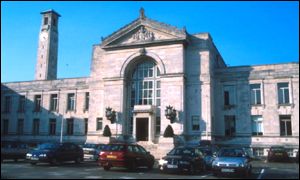 An English town hall