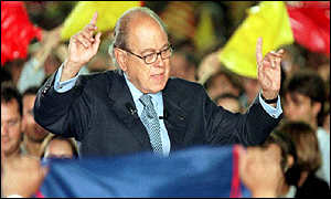 Catalan president Jordi Pujol