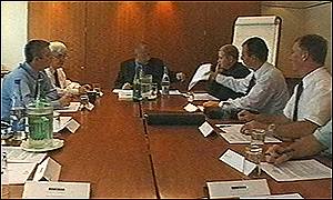 Back to school: salesmen learning how to behave