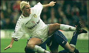 Lee Sharpe joined Leeds from Manchester United