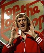 Jimmy Savile on Top of the Pops