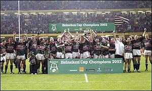 Leicester won the Heineken Cup last year 