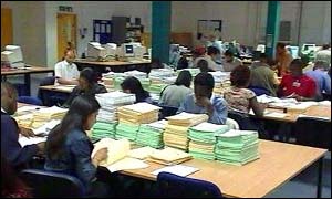 exam script checking 