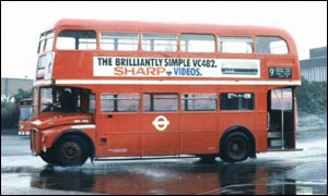 London's famous Routemaster bus